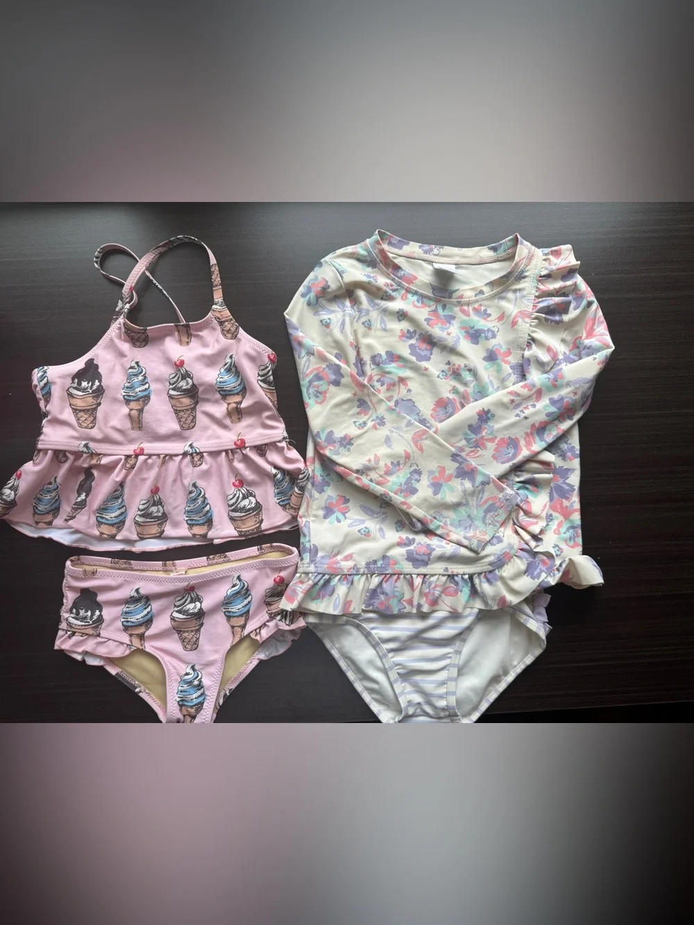 2-piece Set Girls Size 6 Swimwear Bundle